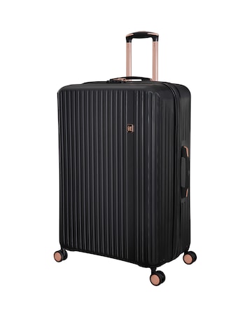 IT Luggage Luxuriate 3pc Suitcase Set - Black