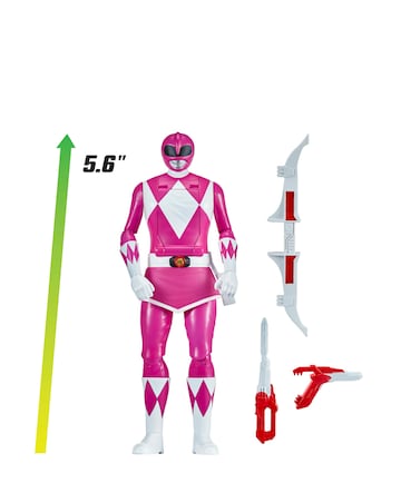 Mighty Morphin Power Rangers Auto Morphin Pink Ranger Figure