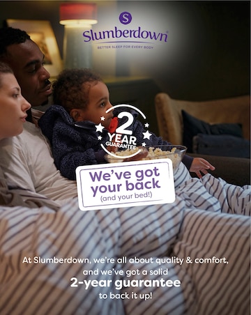 Slumberdown Cosy Nights Pack of 2 Back Sleeper Pillows