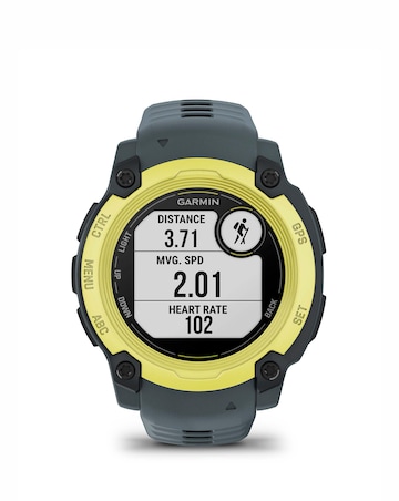 Limited Edition Garmin Instinct E 40mm Smart Watch - Electric Lime/Twlight