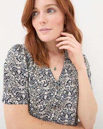 FatFace Cassidy Inlay Floral Tunic