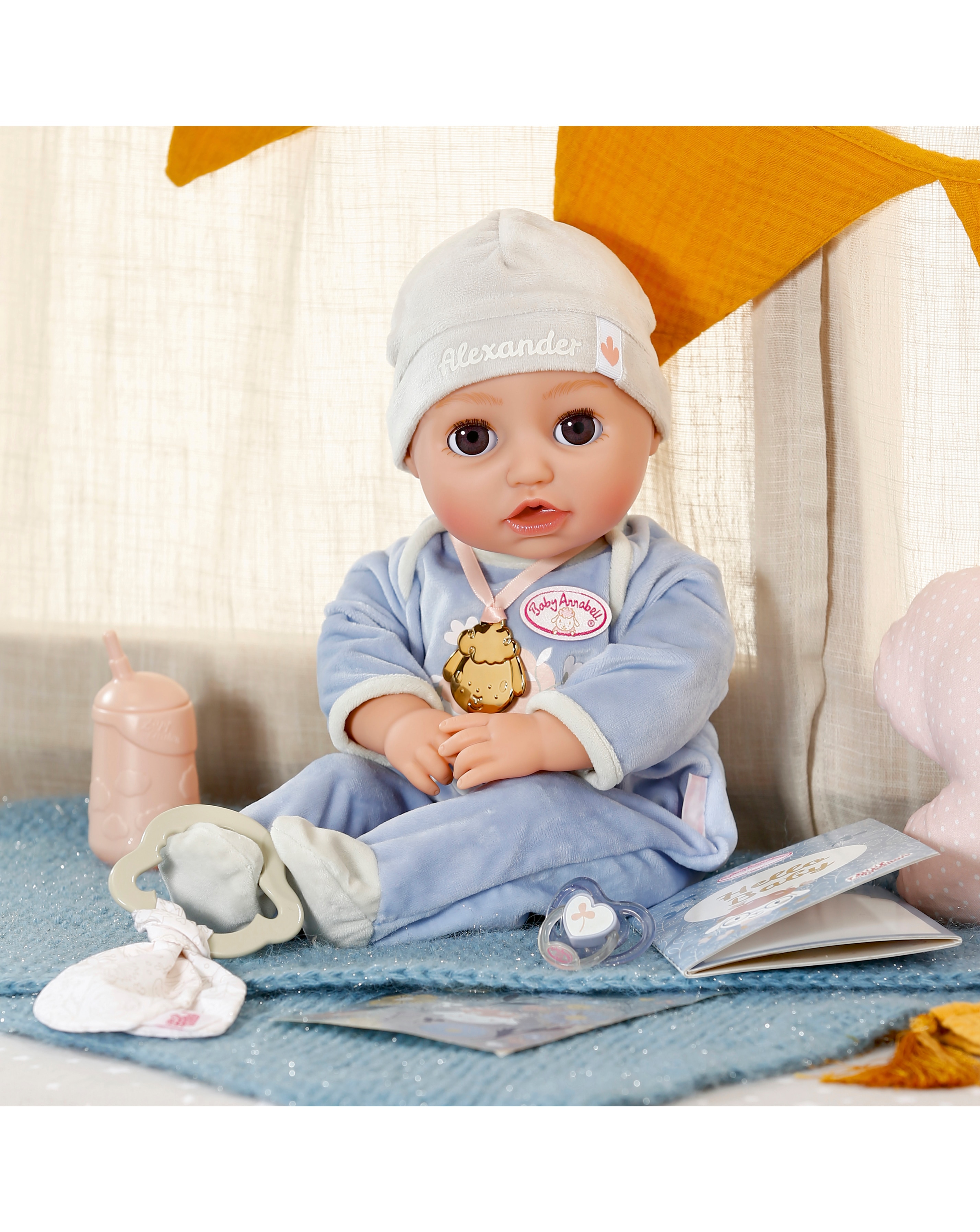 Baby Annabell Active Alexander 43cm Doll | JD Williams
