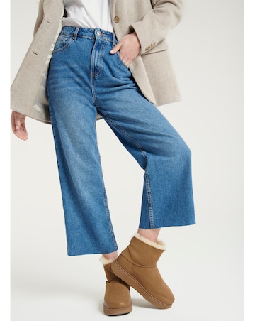 FitFlop Gen FF Mini Suede Shearling Warm Boots Standard Fit