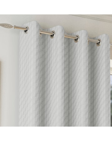 Tokyo Velvet Eyelet Curtains