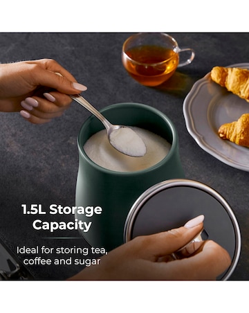 Tower Renaissance Green Set of 3 Canisters