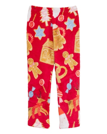 Pretty Secrets Christmas Fleece Matching Family Pyjamas Kids