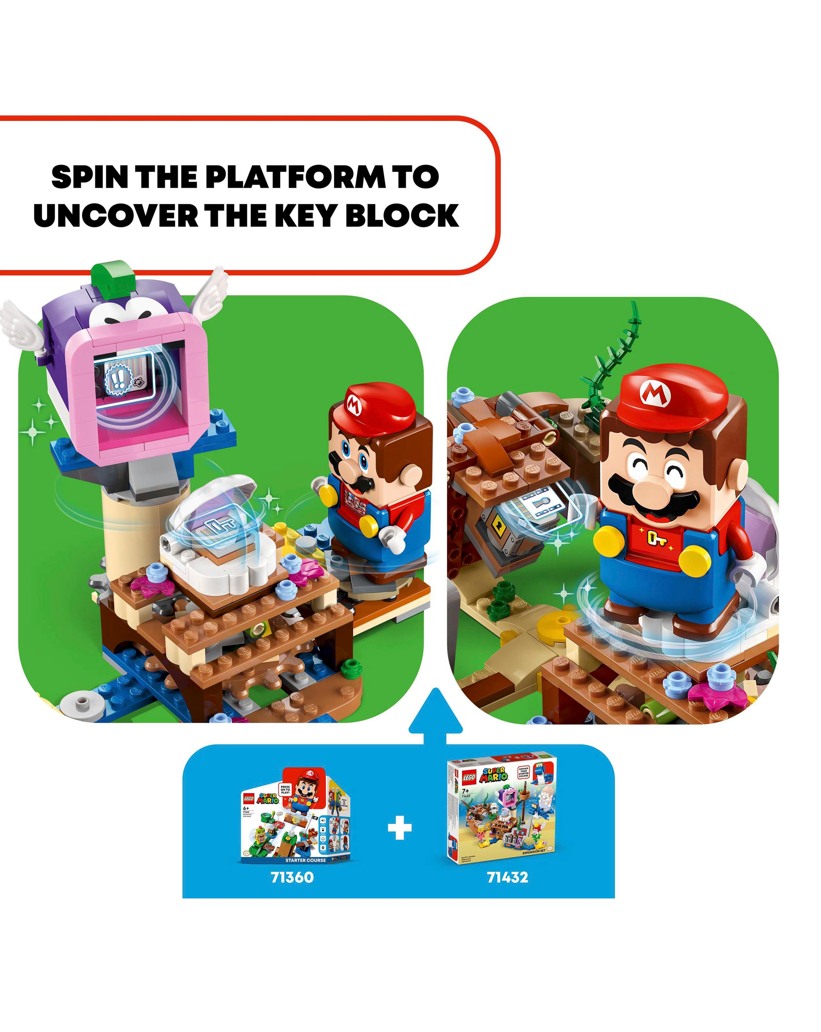 LEGO Super Mario Dorrie's Sunken Shipwreck Adventure Expansion Set