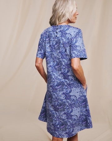 Julipa Pure Cotton Pocket Shift Dress