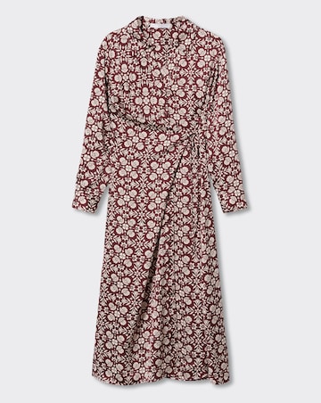 Mango Flowy Printed Dress