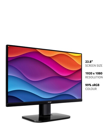 Acer KA2 23.8in FHD ZeroFrame 100Hz 4ms Monitor with FreeSync