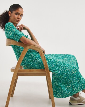 Whistles Clouded Floral Mesh Dress