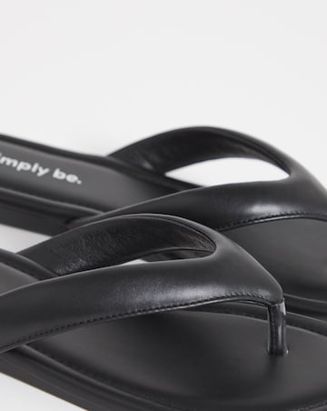 Cammy Flat Toe Post Sandals - Extra Wide Fit (EEE)