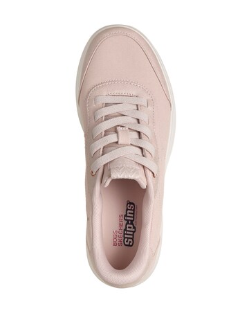 Skechers Light Pink Skip Cute Slip-In Trainers - Standard Fit (D)