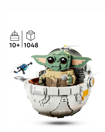 LEGO Star Wars Grogu with Hover Pram Building Toy 75403