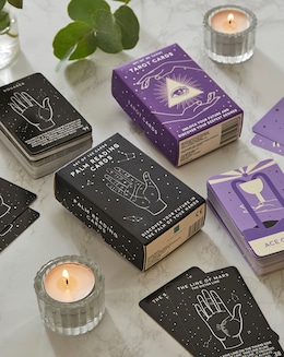 Psychic Cards - Set of 2 (Tarot &amp; Palm Reading)