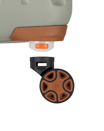 IT Luggage Convertible Large Suitcase with Removable Wheels