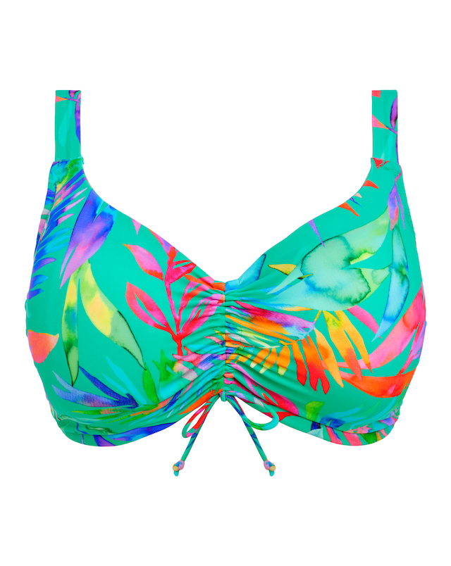 Elomi Toyama Tides Adjustable Wired Bikini Top Jade