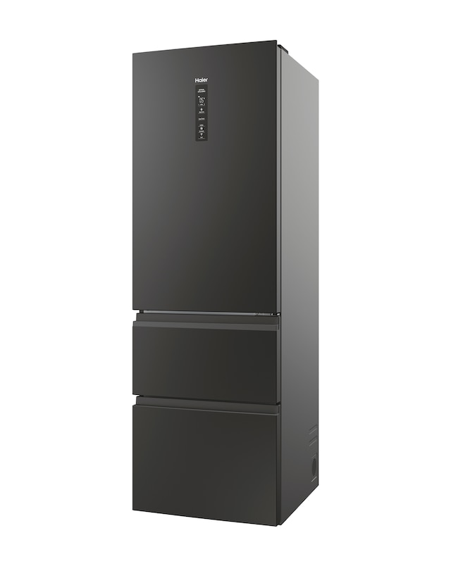 Haier Series 3 HTW3618ENPB WiFi 185cm 60/40 Fridge Freezer Slate Black + Install