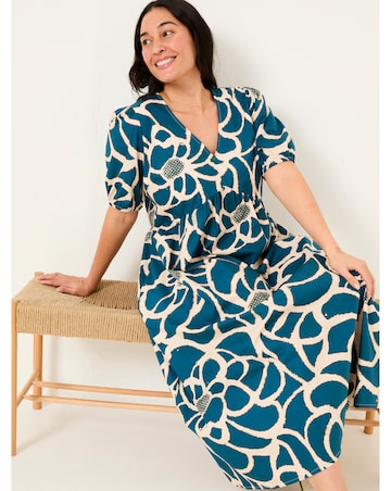 FatFace Remi Shibori Midi