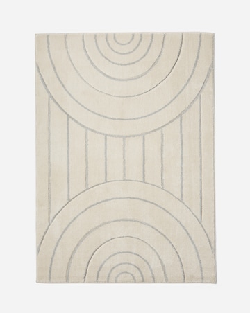 Sara Circles Carved Rug