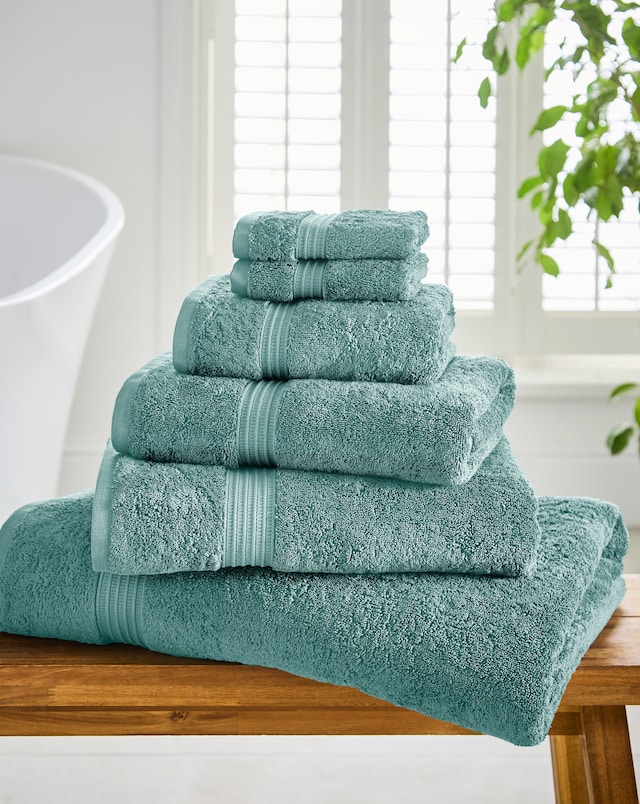 Egyptian Cotton 600GSM Towel - Lagoon