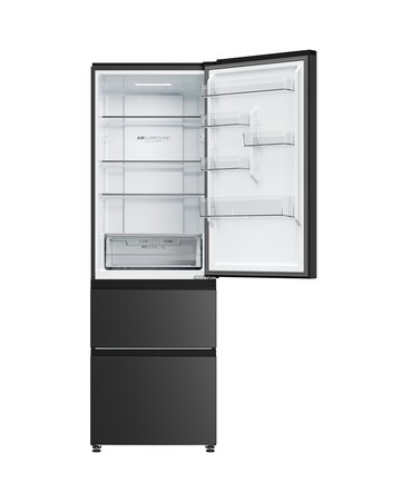 Haier Series 3 HTW3618ENPB Wifi Connect 185cm 60/40 Fridge Freezer - Slate Black
