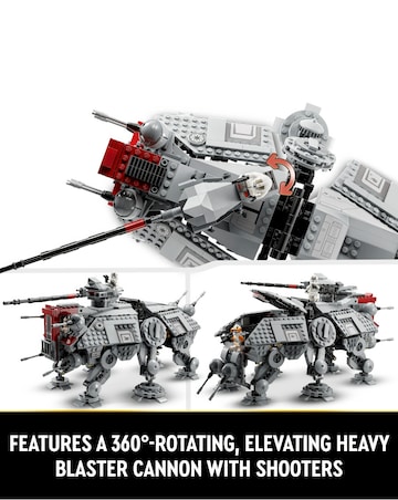 LEGO Star Wars AT-TE Walker Set with Droid Figures 75337