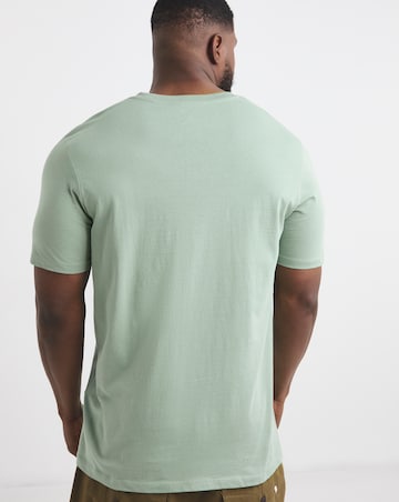 Jack & Jones Palm Graphic T-Shirt - Green