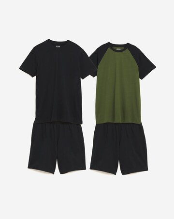 2 Pack Raglan Pyjama Pack