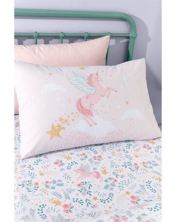 Catherine Lansfield Fairytale Unicorn Duvet Cover Set
