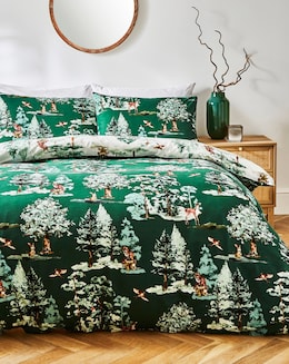 Woodland Scene Duvet Cover Set