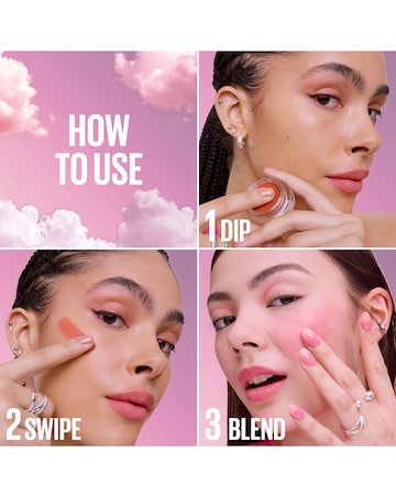 Maybelline Cloudtopia Blush Cheek & Lip Mousse #3 Divine Crimson