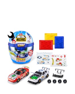 Metal Machines Speed Heroes: Sonic The Hedgehog Vehicle Mystery Unboxing Egg