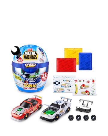 Metal Machines Speed Heroes: Sonic The Hedgehog Vehicle Mystery Unboxing Egg