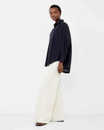 French Connection Applona Broderie Shirt