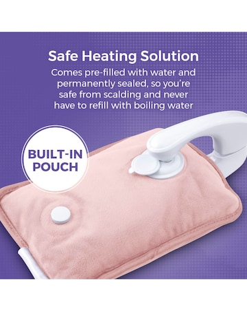 Carmen Spa Rechargeable Hot Water- Pink