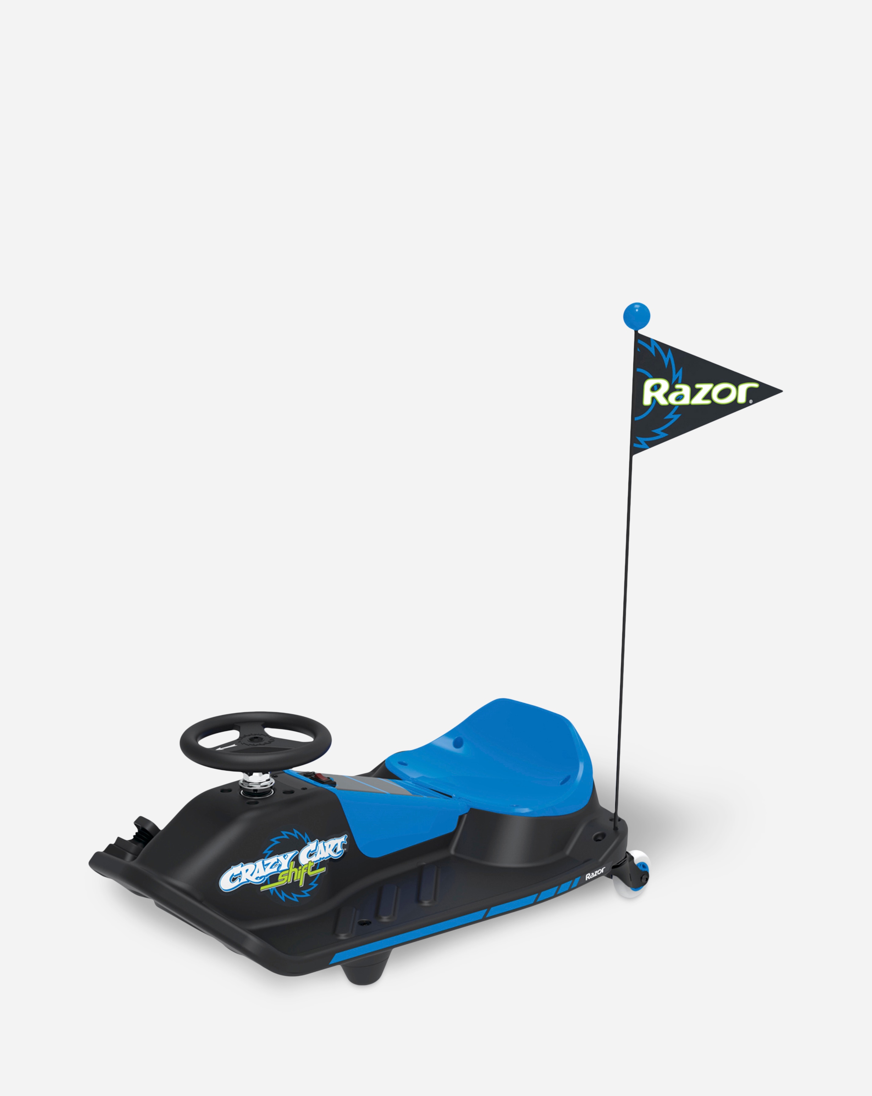 Razor Crazy Cart Shift 12V Drift Car - Blue | JD Williams