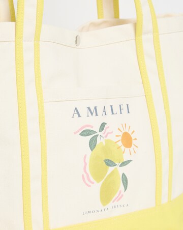 Lemon Canvas Tote Bag