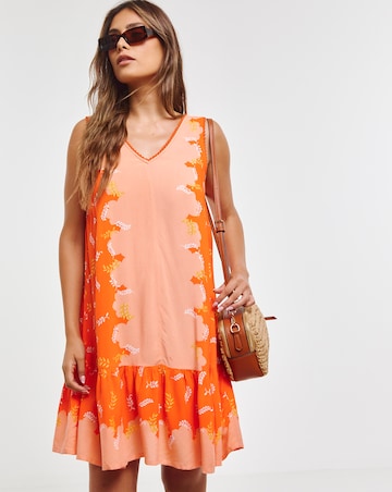 Boho Printed Beach Dress