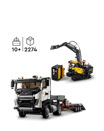 LEGO Technic Volvo FMX Truck & EC230 Electric Excavator 42175