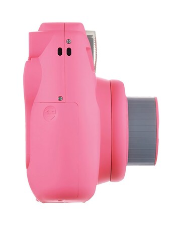 Fujifilm Instax Mini 9 Instant Camera with 10 Shot Macaron Film Pack - Pink