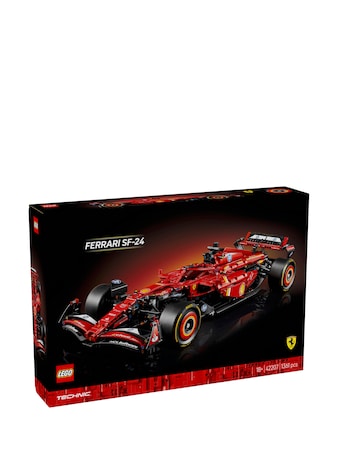 LEGO Technic Ferrari SF-24 F1 Car Model Kit for Adults, Build Your Own 42207