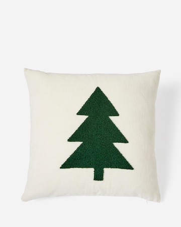 Boucle Christmas Tree Cushion