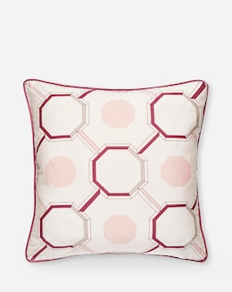 Trellis Chain Satin Cushion Cover