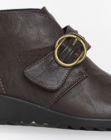 Cushion Walk T&C Ankle Boot EEE Fit