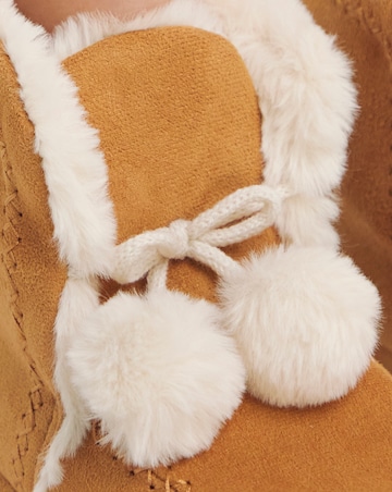 Ola Scandi Slipper Boots - Wide Fit (E)