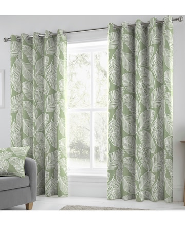 Fusion Matteo Eyelet Curtains