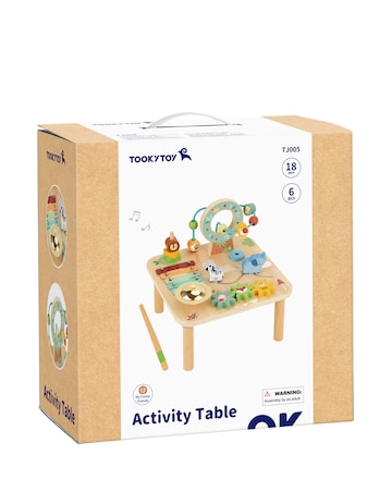 Tooky Toy Wooden Forest Activity Table