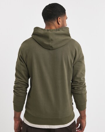 Timberland Kennebec River Front Camo Tree Logo Green Hoodie - Green