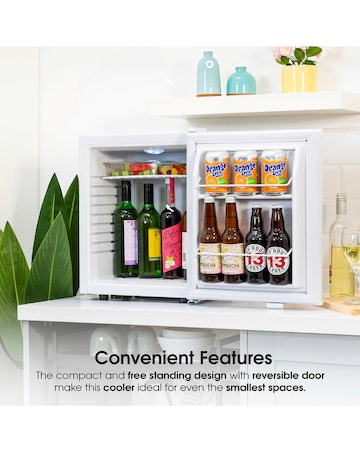 Abode 26L Quiet/ SIlent Cooler - White